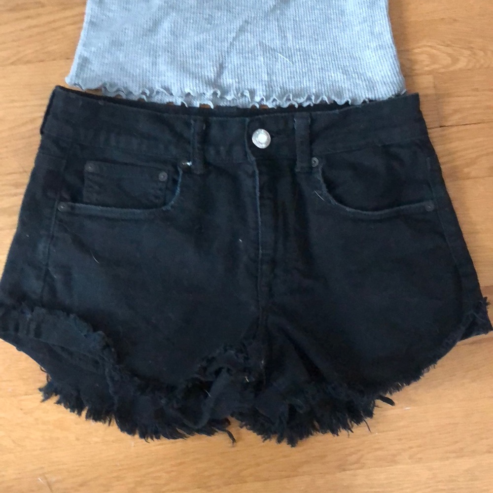 American Eagle Hi-Rise Festival Shorts